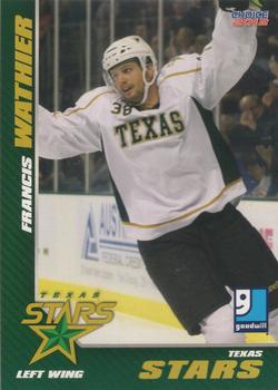 2011-12 Choice Texas Stars (AHL) #24 Francis Wathier Front