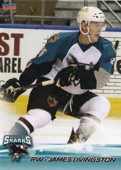 2011-12 Choice Worcester Sharks (AHL) #17 James Livingston Front