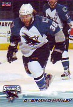 2011-12 Choice Worcester Sharks (AHL) #20 Brian O'Hanley Front