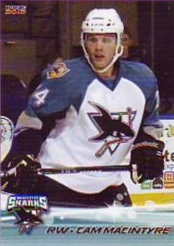 2011-12 Choice Worcester Sharks (AHL) #25 Cam Macintyre Front