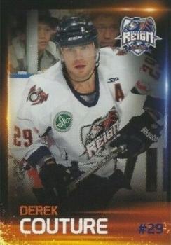 2011-12 Ontario Reign (ECHL) #NNO Derek Couture Front