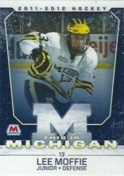 2011-12 Marathon Michigan Wolverines (NCAA) #5 Lee Moffie Front