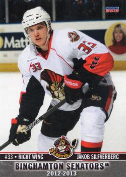 2012-13 Choice Binghamton Senators (AHL) #23 Jakob Silfverberg Front