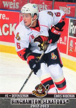 2012-13 Choice Binghamton Senators (AHL) #25 Chris Wideman Front