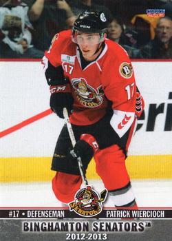 2012-13 Choice Binghamton Senators (AHL) #26 Patrick Wiercioch Front