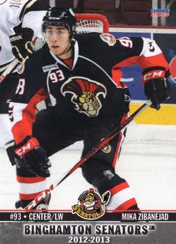 2012-13 Choice Binghamton Senators (AHL) #27 Mika Zibanejad Front