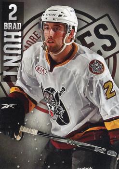 2012-13 Vienna Beef Chicago Wolves (AHL) #1 Brad Hunt Front