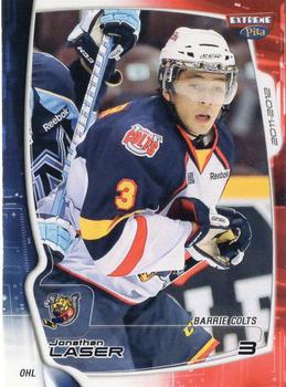 2011-12 Extreme Barrie Colts (OHL) #1 Jonathan Laser Front