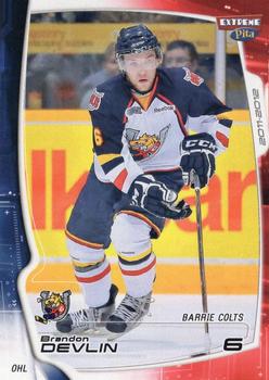 2011-12 Extreme Barrie Colts (OHL) #4 Brandon Devlin Front