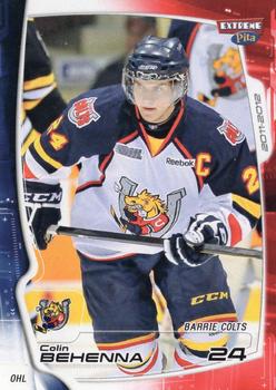 2011-12 Extreme Barrie Colts (OHL) #19 Colin Behenna Front