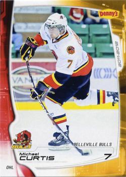 2011-12 Extreme Belleville Bulls (OHL) #5 Michael Curtis Front