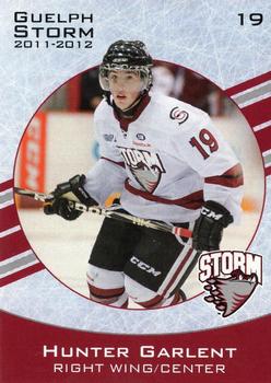 2011-12 M&T Printing Guelph Storm (OHL) #NNO Hunter Garlent Front