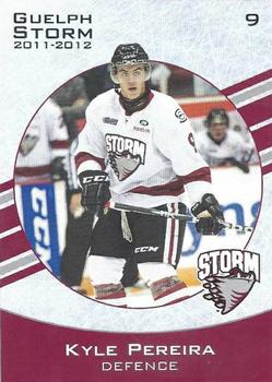 2011-12 M&T Printing Guelph Storm (OHL) #NNO Kyle Pereira Front