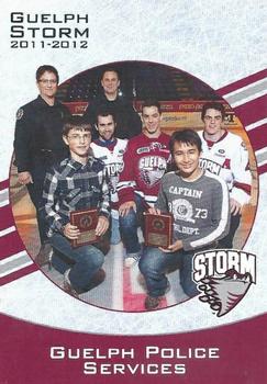 2011-12 M&T Printing Guelph Storm (OHL) #NNO Guelph Police Services Front
