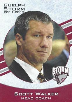 2011-12 M&T Printing Guelph Storm (OHL) #NNO Scott Walker Front