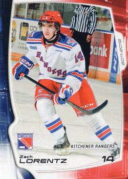 2011-12 Extreme Kitchener Rangers (OHL) #16 Zach Lorentz Front