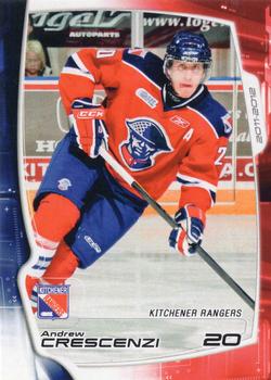 2011-12 Extreme Kitchener Rangers (OHL) #21 Andrew Crescenzi Front