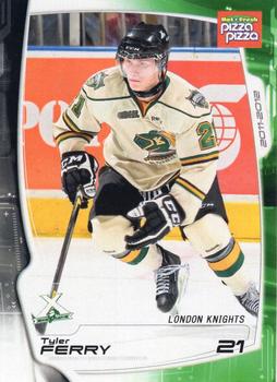 2011-12 Extreme London Knights (OHL) #9 Tyler Ferry Front