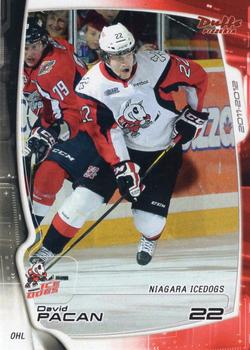 2011-12 Extreme Niagara IceDogs (OHL) #17 David Pacan Front