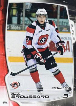 2011-12 Extreme Ottawa 67's (OHL) #2 Daniel Broussard Front