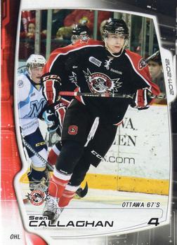 2011-12 Extreme Ottawa 67's (OHL) #3 Sean Callaghan Front
