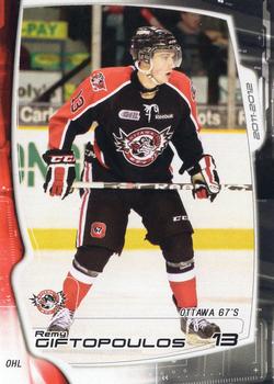 2011-12 Extreme Ottawa 67's (OHL) #10 Remy Giftopoulos Front
