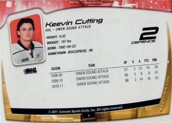 2011-12 Extreme Owen Sound Attack (OHL) #1 Keevin Cutting Back
