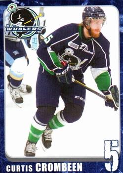 2011-12 Plymouth Whalers (OHL) #4 Curtis Crombeen Front