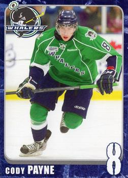 2011-12 Plymouth Whalers (OHL) #18 Cody Payne Front