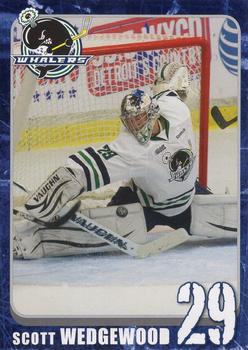 2011-12 Plymouth Whalers (OHL) #23 Scott Wedgewood Front