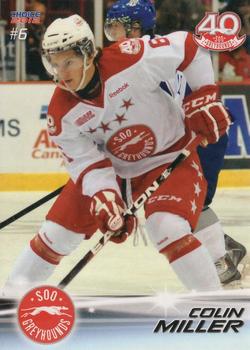 2011-12 Choice Sault Ste. Marie Greyhounds (OHL) #6 Colin Miller Front
