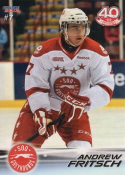 2011-12 Choice Sault Ste. Marie Greyhounds (OHL) #7 Andrew Fritsch Front