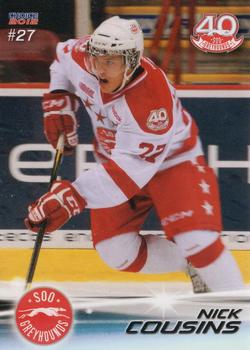 2011-12 Choice Sault Ste. Marie Greyhounds (OHL) #24 Nick Cousins Front