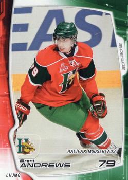 2011-12 Extreme Halifax Mooseheads (QMJHL) #20 Brent Andrews Front