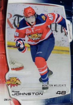 2011-12 Extreme Moncton Wildcats (QMJHL) #20 Ross Johnston Front