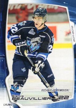 2011-12 Extreme Rimouski Oceanic (QMJHL) #9 Francis Beauvillier Front