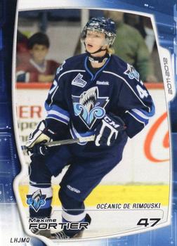 2011-12 Extreme Rimouski Oceanic (QMJHL) #16 Maxime Fortier Front