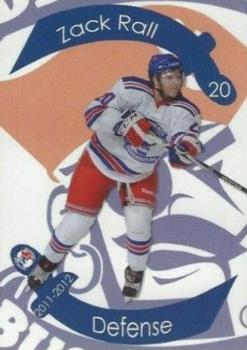 2011-12 Des Moines Buccaneers (USHL) #NNO Zack Rall Front