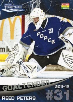 2011-12 Stop N Go Fargo Force (USHL) #19 Reed Peters Front