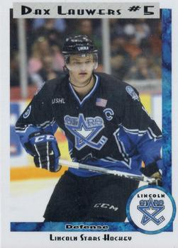 2011-12 Lincoln Stars (USHL) #31 Dax Lauwers Front