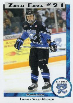 2011-12 Lincoln Stars (USHL) #43 Zach Frye Front