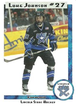 2011-12 Lincoln Stars (USHL) #49 Luke Johnson Front