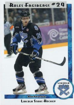 2011-12 Lincoln Stars (USHL) #50 Ralfs Freibergs Front
