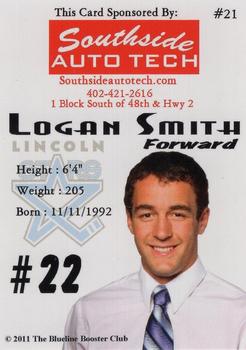 2011-12 Lincoln Stars (USHL) #21 Logan Smith Back