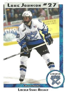 2011-12 Lincoln Stars (USHL) #25 Luke Johnson Front