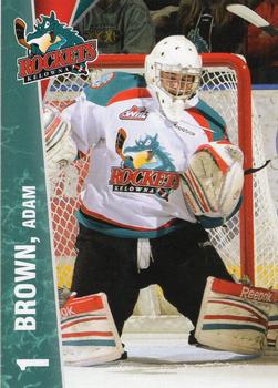 2011-12 Kelowna Rockets (WHL) #NNO Adam Brown Front