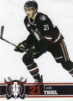 2011-12 Red Deer Rebels (WHL) #17 Cody Thiel Front