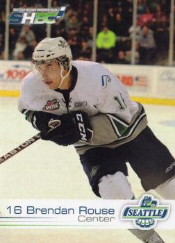 2011-12 Booster Club Seattle Thunderbirds (WHL) #14 Brendan Rouse Front