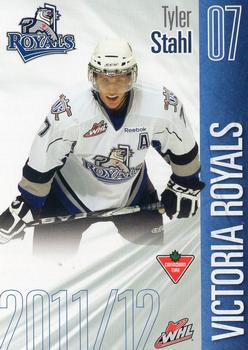 2011-12 Black Press Victoria Royals (WHL) #10 Tyler Stahl Front