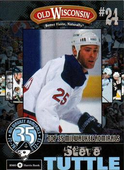2012-13 Milwaukee Admirals (AHL) Top 35 Players #24 Steve Tuttle Front